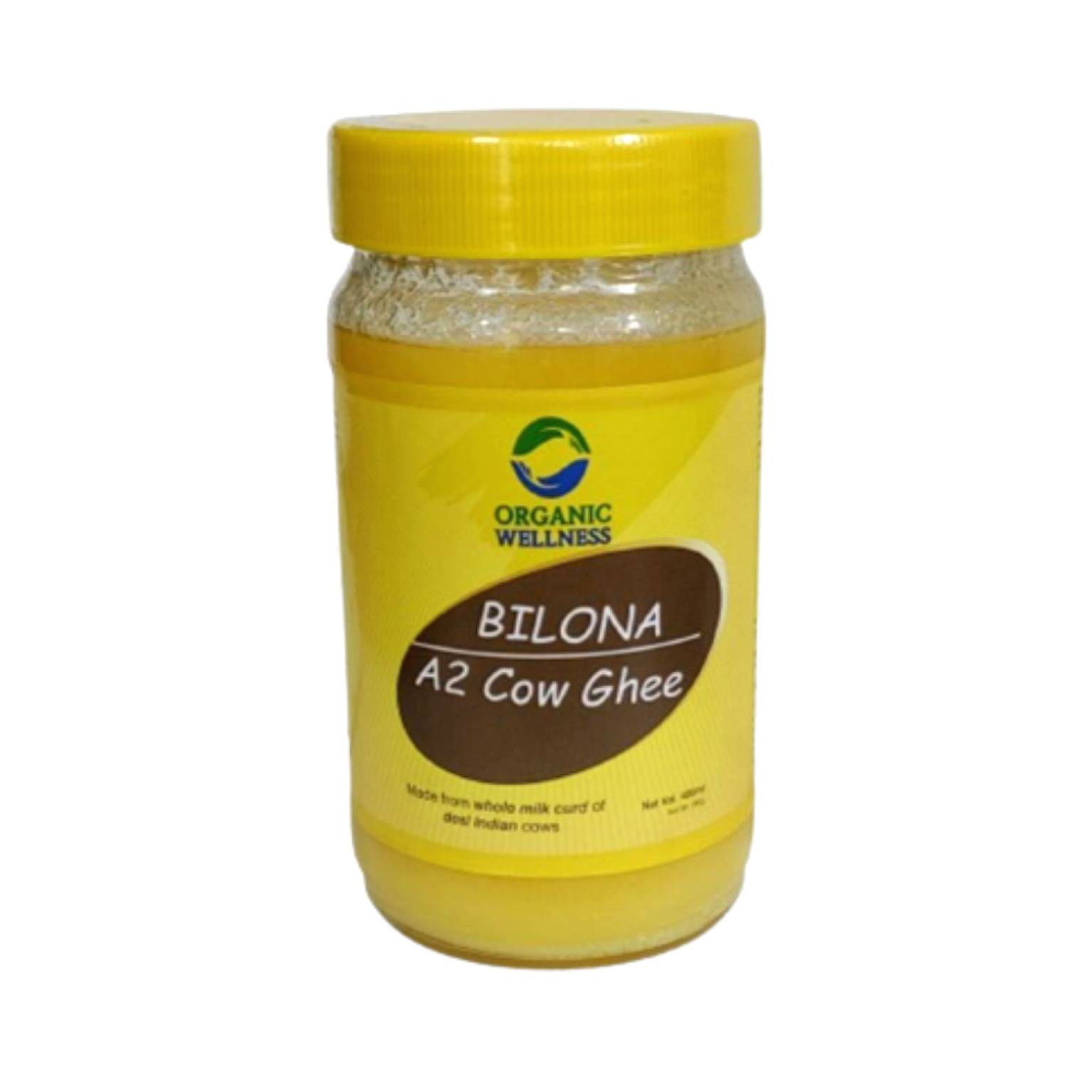 Organic Wellness Bilona Cow Ghee 400 Ml Bottle